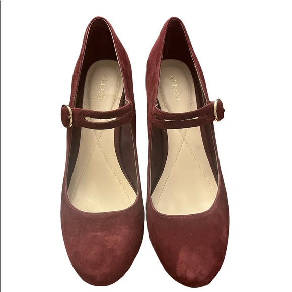 Alfani Womens Hillaree Malbec Mary Jane Pump Size 8.5 with Box - Picture 2 of 12